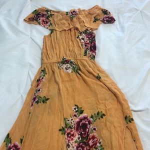 Floral off the shoulders